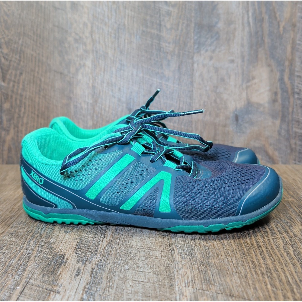 Xero HFS II Shoes Womens Size 7 Teal Navy Minimalist Barefoot Running Sneakers - Picture 2 of 13